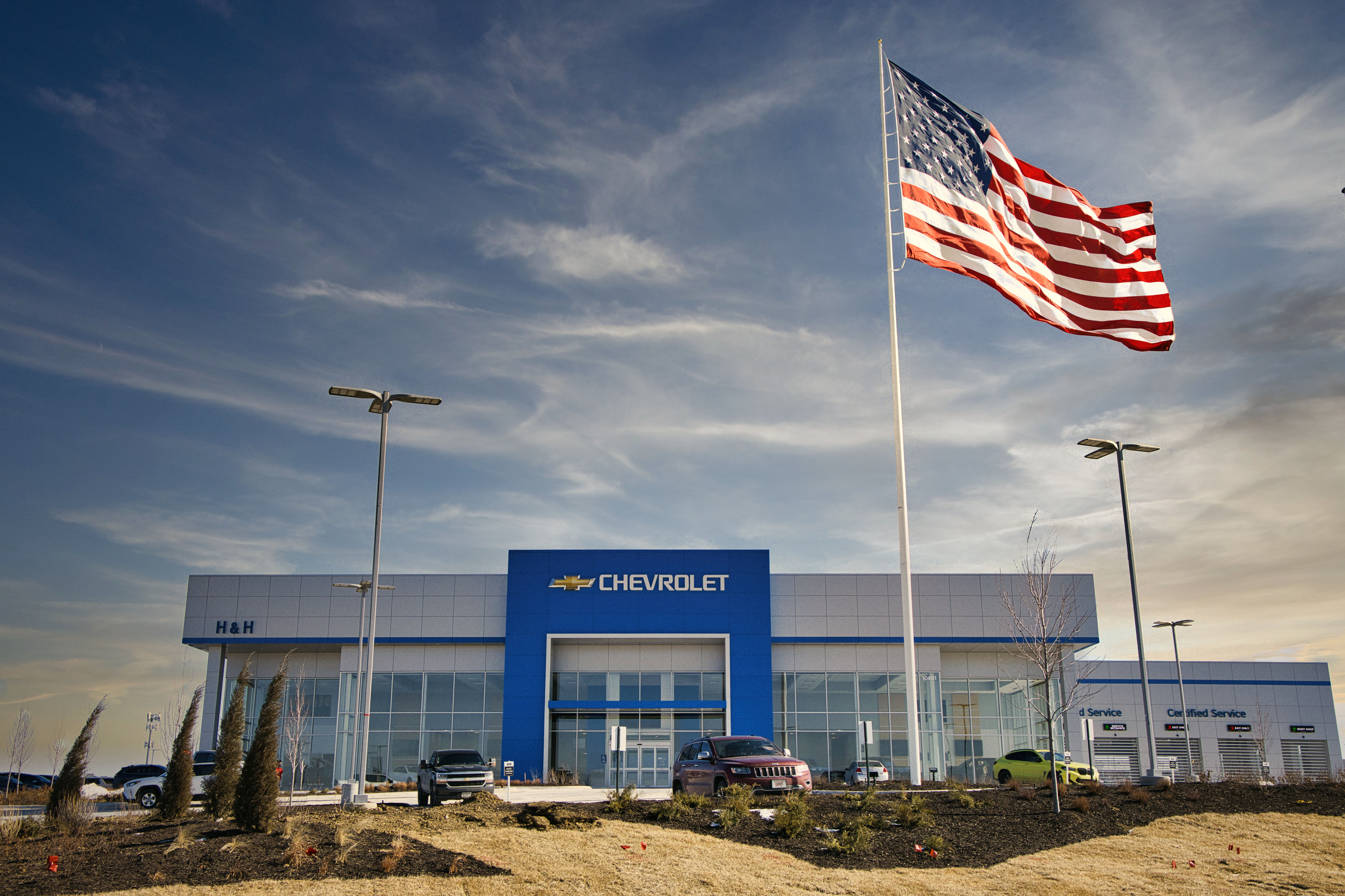 H+H Chevrolet exterior
